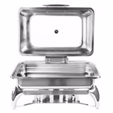 Chafing dish - GN 1/1 - 65 mm - med mjukstängande glaslock