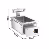 Elektrische inbouw frietverwarmer - 1 kW - 1x GN 1/1