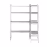 Rayonnage modulaire en aluminium - 1070x460mm - Capacité de charge:600kg