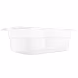(6 st) Kantin i polypropylen (PP) GN 1/4 - klar - 1,7 l - Djup: 65 mm