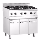 Gas Hob - 36kW - 6 burners - High-Output Burners