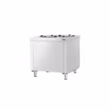 Bordenstapelaar KOPENHAGEN - onverwarmd - voor Ø120-280mm borden - 120 borden - 910x700x850mm - Edelstahl AISI 304