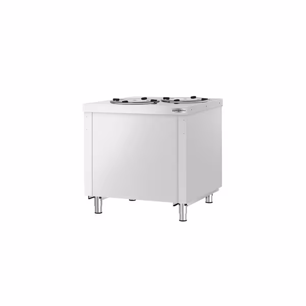 Distributore di Piatti KOPENHAGEN PREMIUM - non riscaldato - 910x700x850mm - 120 piatti - acciaio inox AISI304 - Ø piatti 280mm