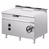 Billenő serpenyő - elektromos - 120 literes - 18 kW - kézi billentéssel és vízbekötéssel