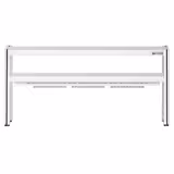 Lämpösilta PREMIUM - 1400x370mm - 2 hyllyllä - korkeus: 725mm