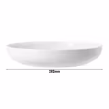 (2 pcs) SELTMANN WEIDEN | Porcelain Bowls – Ø 280 mm – Soup/Cereal – BLUES Series – White