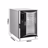 Pastane elektrikli kombi fırını - Dijital - 10x EN 600x400 - yıkama sistemi dahil