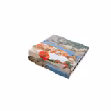 (100 piezas) Caja de pizza Kraft NYC Positano - 24 x 24 x 4 cm