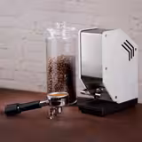 Pressino automatico / Tamper automatico per espresso Ø58mm - Pressione 25kg - Bianco