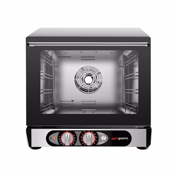 Elektrikli Konveksiyonel Fırın - Kontrol: Manuel Panel - 1 pişirme hazneli - 4x 450x340mm