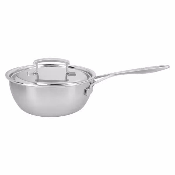 DEMEYERE | INDUSTRY 5 - Padella per soffritti con coperchio - conica - Ø 200 mm - Acciaio inox