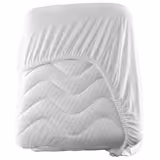 (15 pcs) Jersey Fitted Sheet - 100x200cm - White