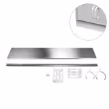 Socle en  inox - Longueur : 700mm