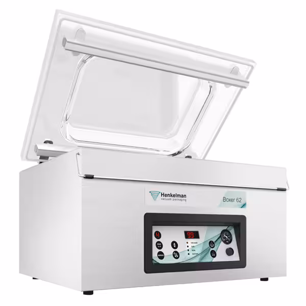 Henkelman | Boxer 62 - Kamrás vákuumzáró - 21m³/h - 600 Watt - Digitális