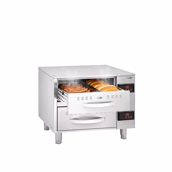 Warmhoudkast - 4,0kW - GN 1/1 - 2 laden - 824x578x680mm