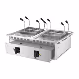 Commercial Electric Drop-in Pasta Cooker – 13+13 L – 15 kW