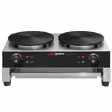 Crêpes-Gerät - mit 2 Platten - Ø 400mm