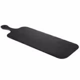 (6 stuks) Dienblad SLATE ROCK - Melamine - 61x20cm - hoogte: 15mm - Zwart - stapelbaar - geschikt voor vaatwasser