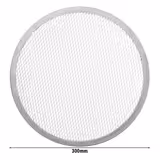 Pizzarács alumínium perforált 30 cm