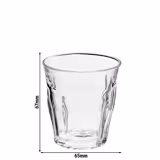 (6 st) Duralex dricksglas - Picardie - 9 cl - inkl. stapelbar design