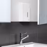 AIR-WOLF | Asciugamani elettrico con sensore a infrarossi - Acciaio inox bianco