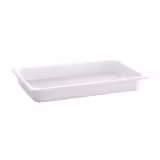 (6 pcs) Melamine Gastronorm Tray GN 1/2 - ECO - White - 4.7L - Depth: 100mm