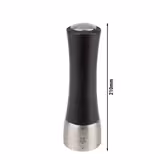 (6 pieces) PEUGEOT | DAMAN-MADRAS - Salt Mill - u'Select Z - Stainless Steel/Chocolate - Height: 210mm