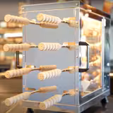 Kürtőskalács grill PREMIUM - Elektrisch - 3,5 kW - incl. 16 conische bakrollen