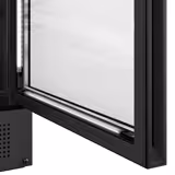 (2 pièces) Vitrine réfrigérée à boissons - 290 litres - design sans cadre - avec 2 portes vitrées et écran publicitaire