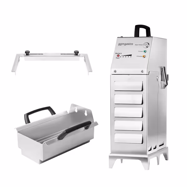 Draagbare accu-frituuroliefilter - 50 L/min - voor friteuses tot 20 L