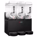 Slushmachine - 3x 12L - 1,4kW - Zwart