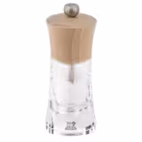 (6 peças) PEUGEOT | OLÉRON - Moinho de sal - Madeira/Acrílico - Altura: 140mm