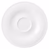 (6 pièces) SELTMANN WEIDEN | Soucoupe - Ø 135 mm - Blanc         