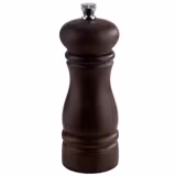 (12 stuks) Zout- en pepermolenset - ETERNAL - RVS en beukenhout - met instelbare maalgraad - Hoogte: 155mm - Donkerbruin