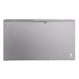 Vrieskist - 1504x695mm - 466 liter - RVS deksel - incl. scheidingswand