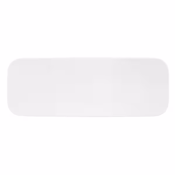 (2 pezzi) SELTMANN WEIDEN | Piatto Coup rettangolare - 380x140 mm - Bianco