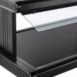 Piastra scaldavivande - 919mm - 630W - con copertura parafiato in vetro