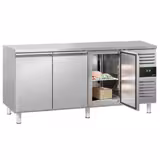 Bancada frigorífica ECO - 1795x700mm - 417L - 3 portas - GN 1/1 - -22 a -18°C