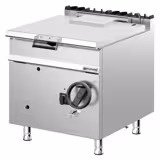 Kippipannu - kaasu - 80 l - 20,5 kW - käsipyörä ja vesiliitäntä