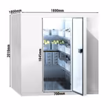 Koelcel - 1800x1800mm - 4,97m³