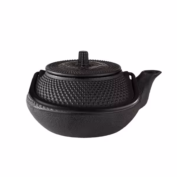 Teapot - ASIA - 0,3 Liter - Cast iron - Black