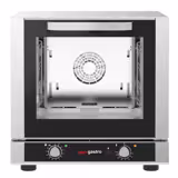 Elektromos Kompakt légkeveréses sütő párásítással - manuális - 4x 429x345 mm - tart.: 4 sütőlemez 429x345 mm