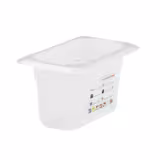 (6 pieces) CAMBRO | SafeTrak – Polypropylene – GN 1/9 container – translucent – height: 100mm