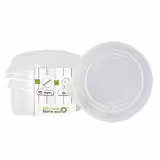 (288 pcs) Reusable Lid - 115x104mm - Clear