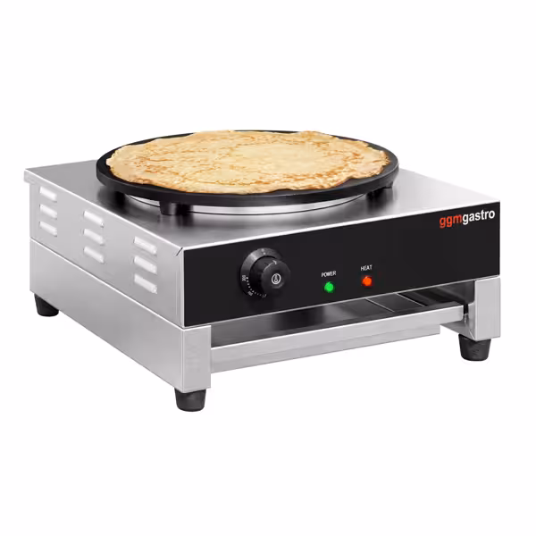 Crêpes-Gerät - mit 1 Platte - Ø 400mm