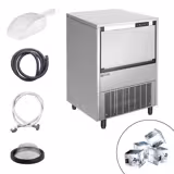 Fabbricatore di ghiaccio - cubetti - 45 kg/24 h