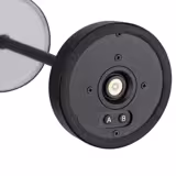 Tischleuchte - ALVA - dimmbar in 3 Stufen - Ø 80mm - Schwarz