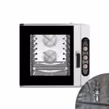 Electric Commercial Combi Oven - Manual Controls - 7x GN 1/1 - incl. Mounting brackets