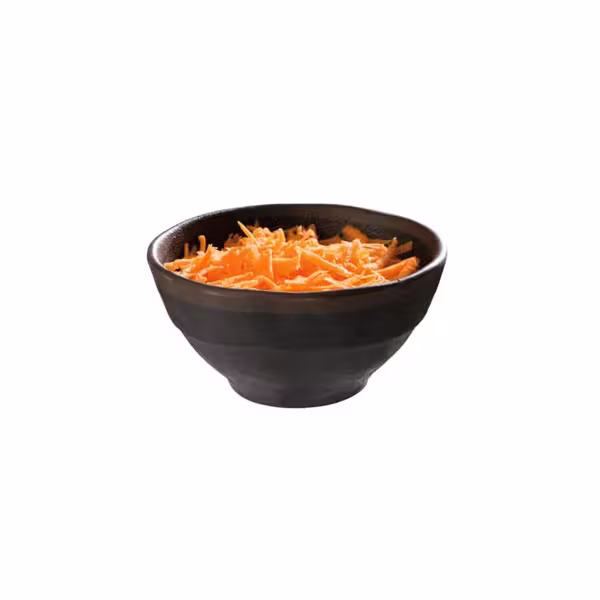 (6 stuks) Kom - MARONE - Melamine - 0,2 liter - Ø 110mm - Zwart/Bruin