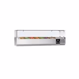Countertop Prep Well PREMIUM - 1600x335mm - 7x GN 1/4